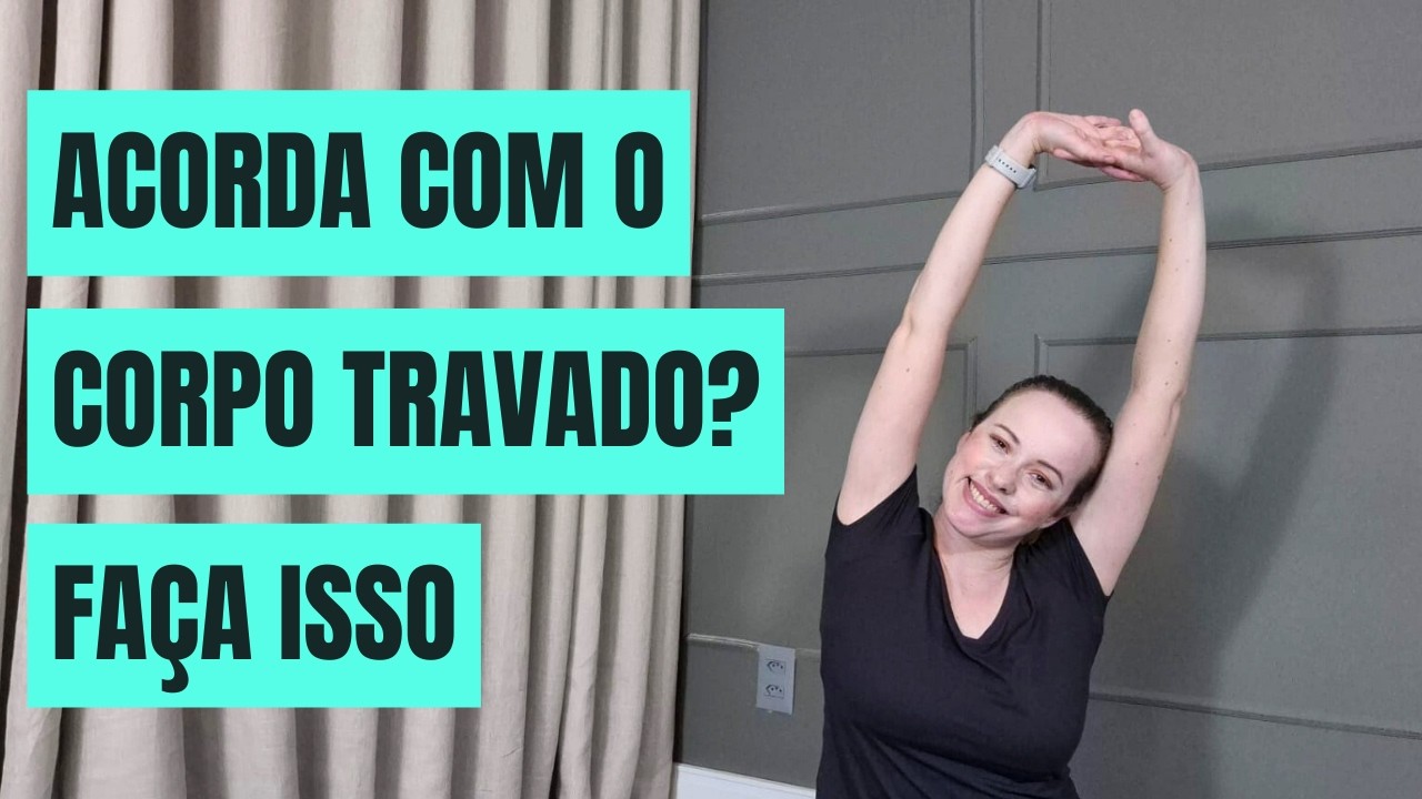 Travada pela manhã? Faça isso antes de sair da cama