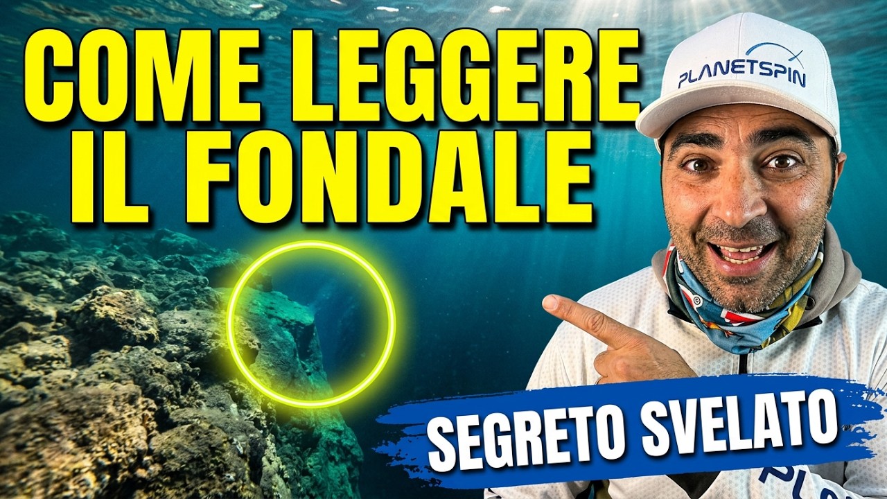 Come LEGGERE IL FONDALE nella PESCA e migliorare la tua tecnica