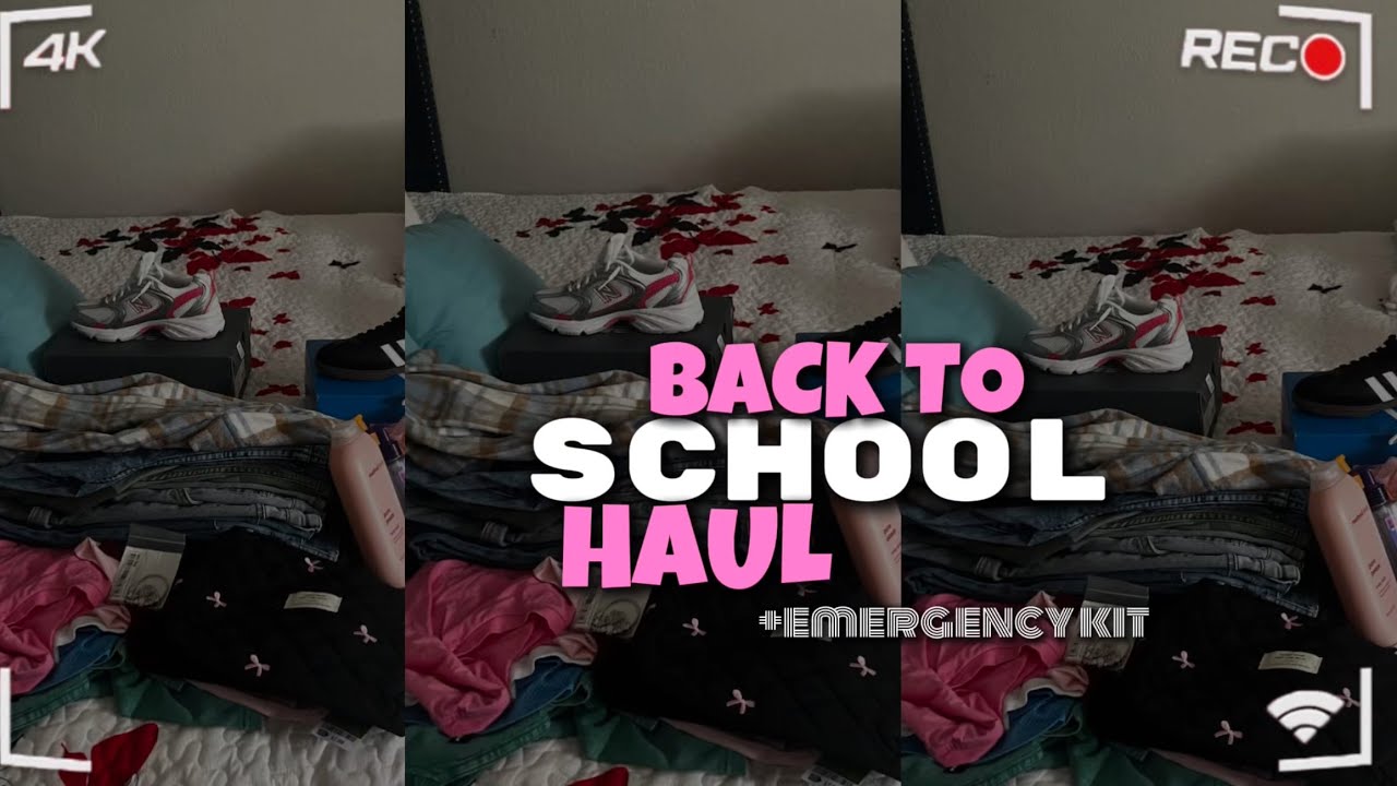 BACK TO SCHOOL HAUL+ emergency kit