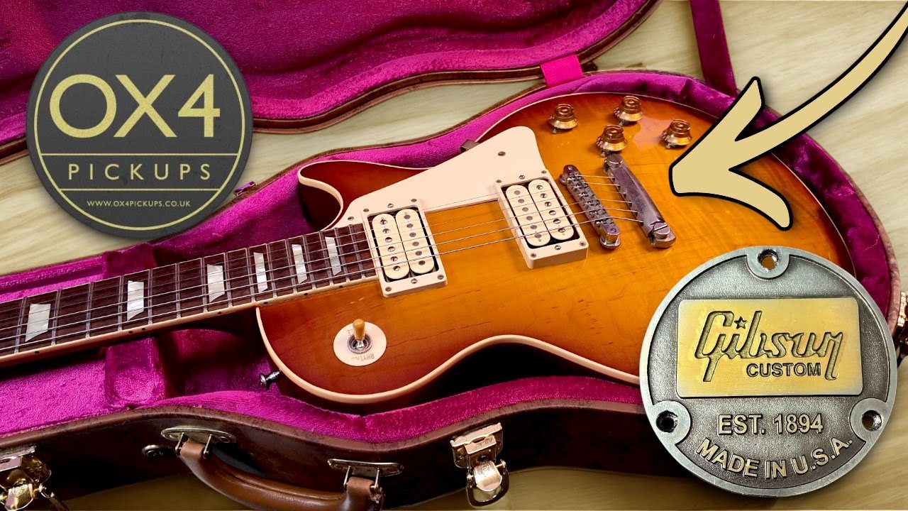 Gibson R9 with OX4 Humbuckers | How Does It Sound?