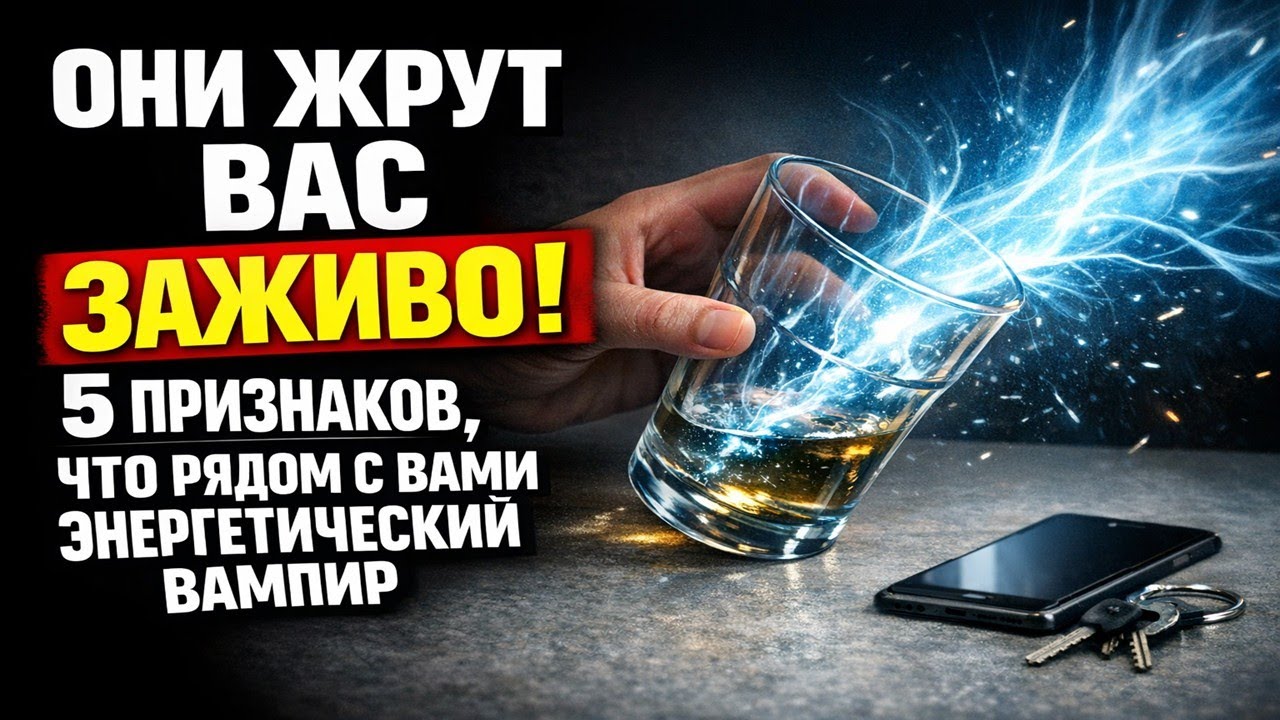 ЭНЕРГЕТИЧЕСКИЙ ВАМПИР: Как распознать и защититься. Полный гид по типам и методам защиты