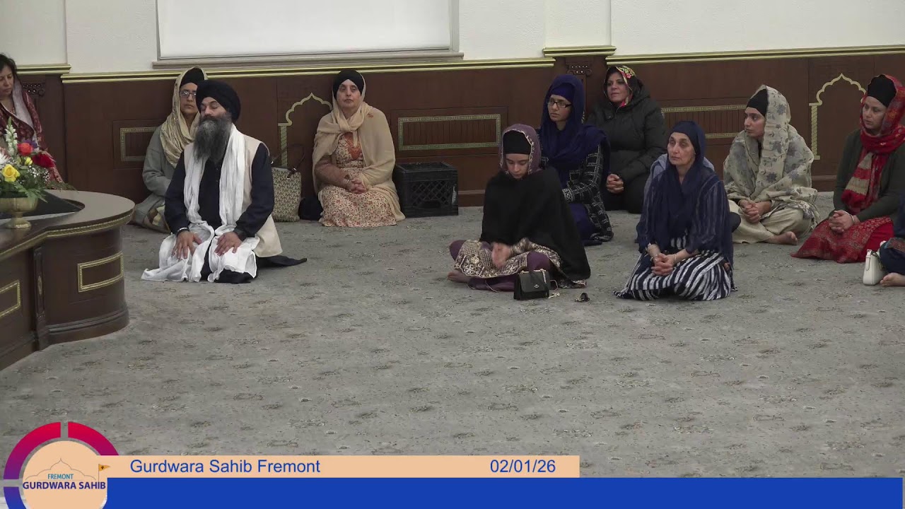 Gurdwara Sahib Fremont Sunday Diwan 2026-02-01