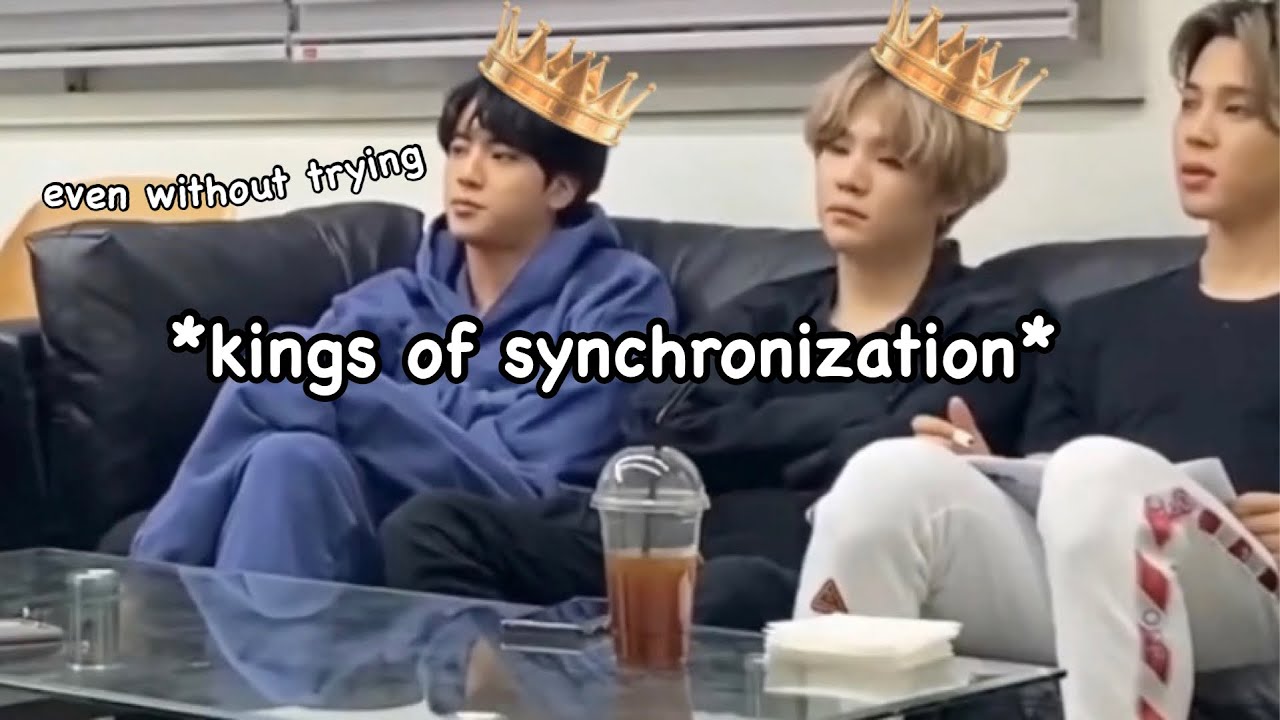bts aka the kings of synchronization 👑