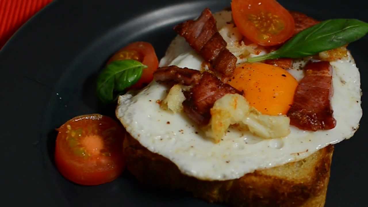 VIDELICIOUS ONE min. RECIPE Earth & Sea Breakfast Toast Hugo Alexandre Cruz VIDELICIOUS