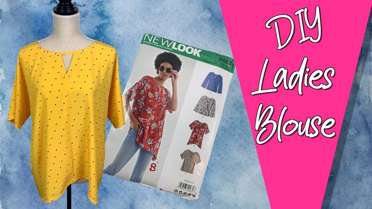 DIY Ladies Blouse | New Look | The Sewing Room Channel