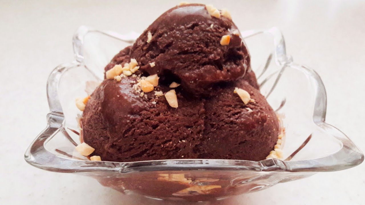 آموزش بستنی شکلاتی(کاکائویی)خانگی بسیار خوشمزه تر از بستنی های بازاری/chocolate ice cream