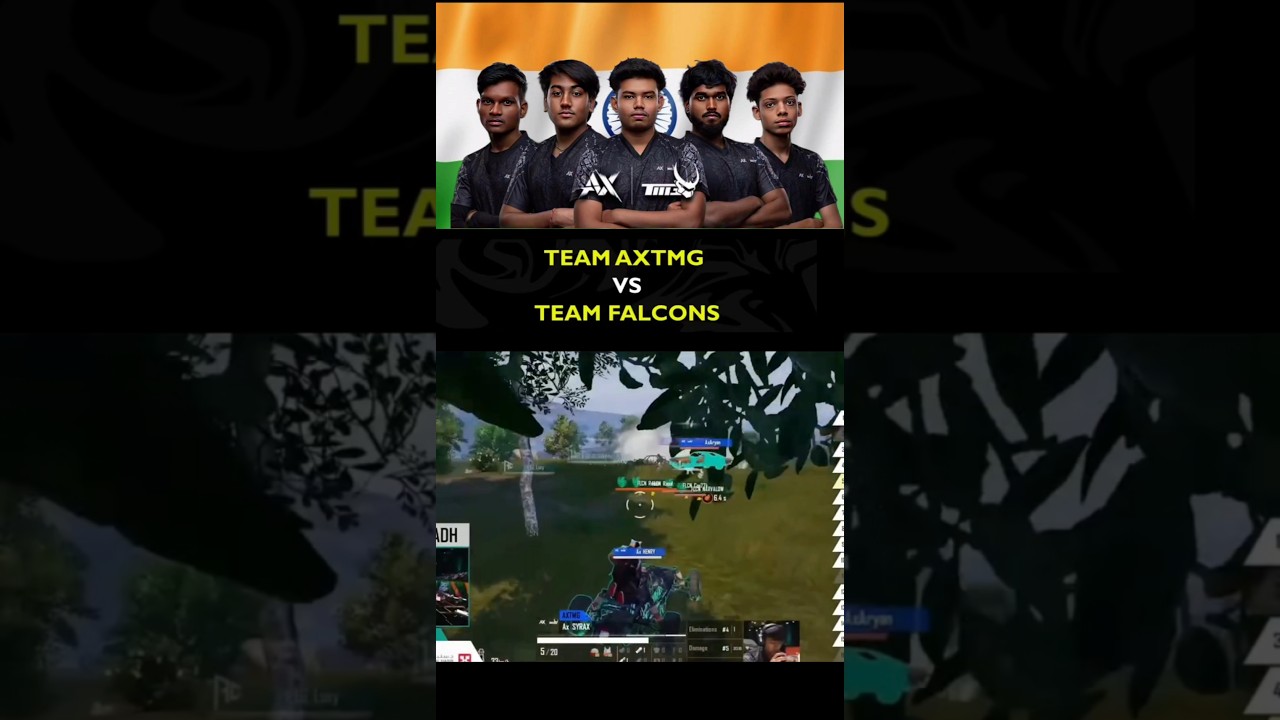 Team AXTMG vs Team Falcons Fight 🤯 Team's India at Pubgm World Cup 2025 🔥🇮🇳
