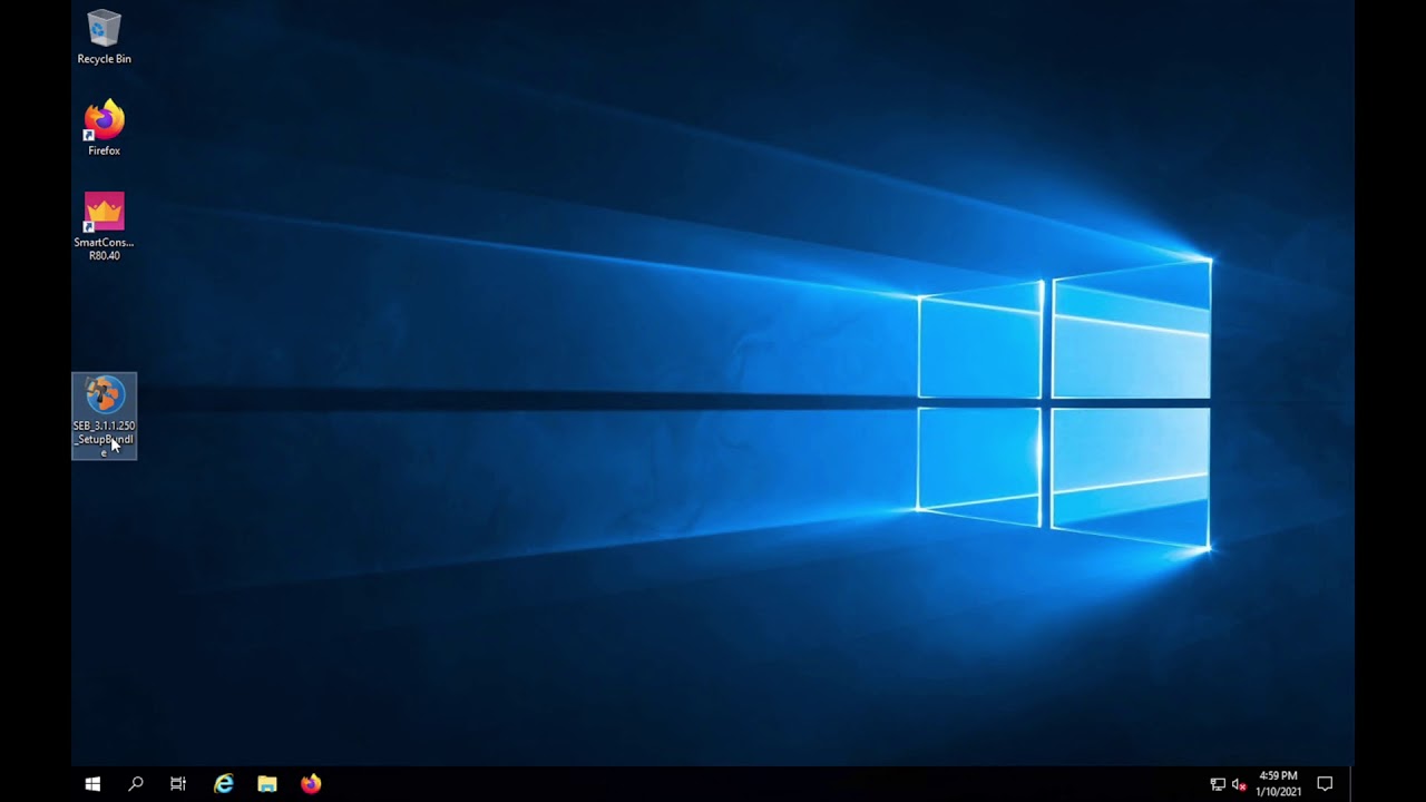 Downloading and Installing SEB on Windows