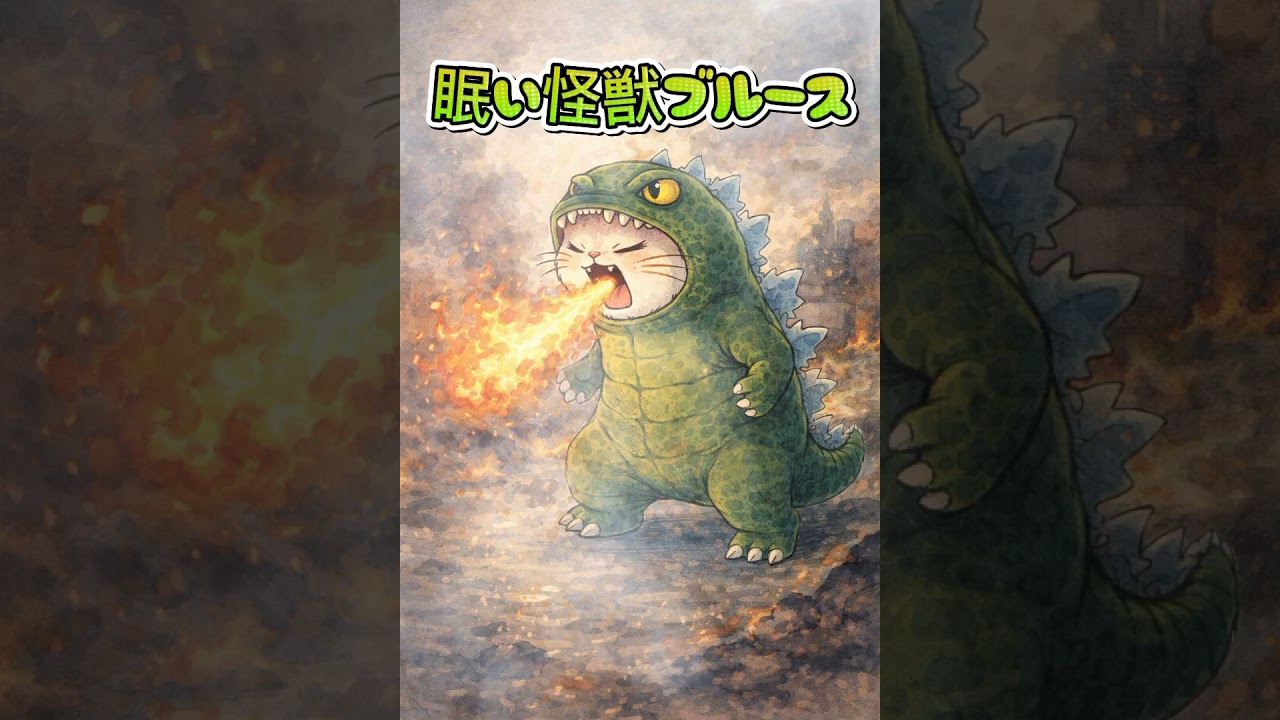 眠い怪獣ブルース