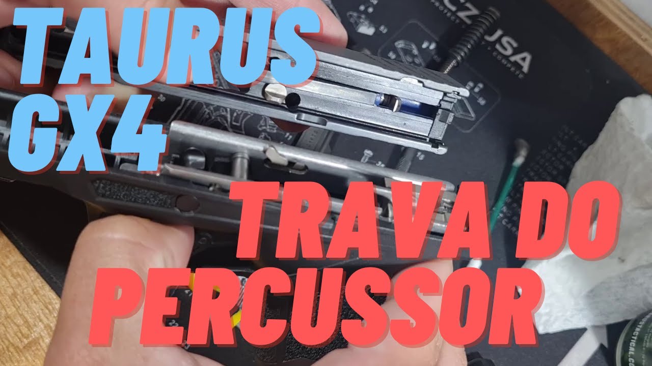 Taurus GX4 - Como funciona a trava de percussor?!
