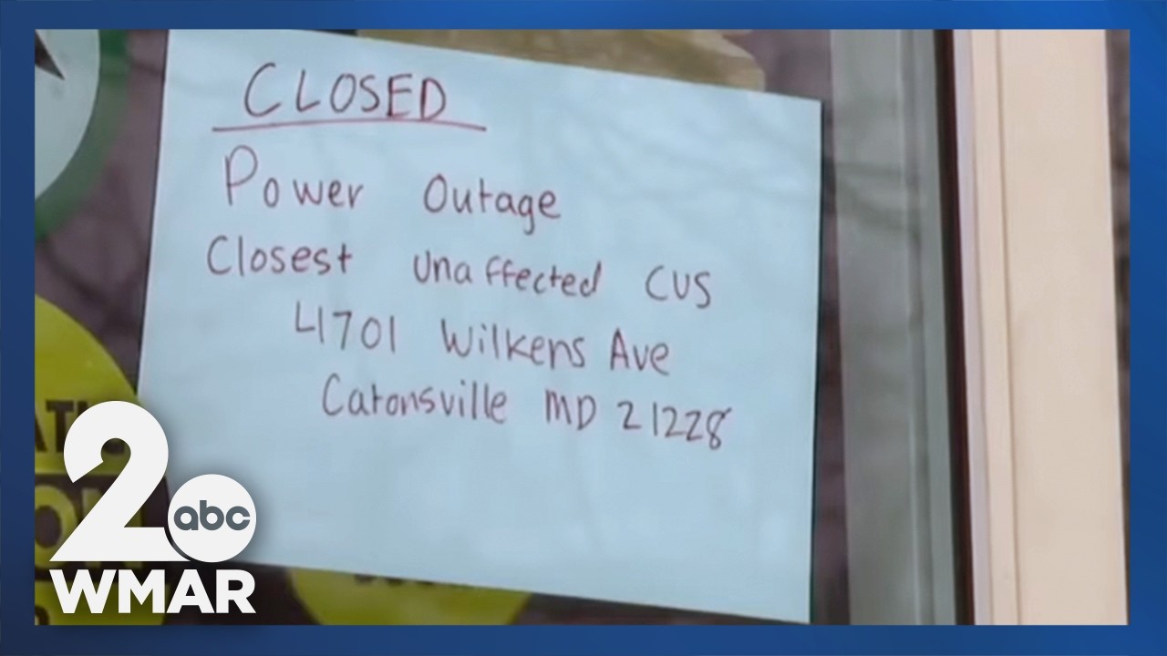 Winter storm brings power outages to Catonsville homes, traffic lights