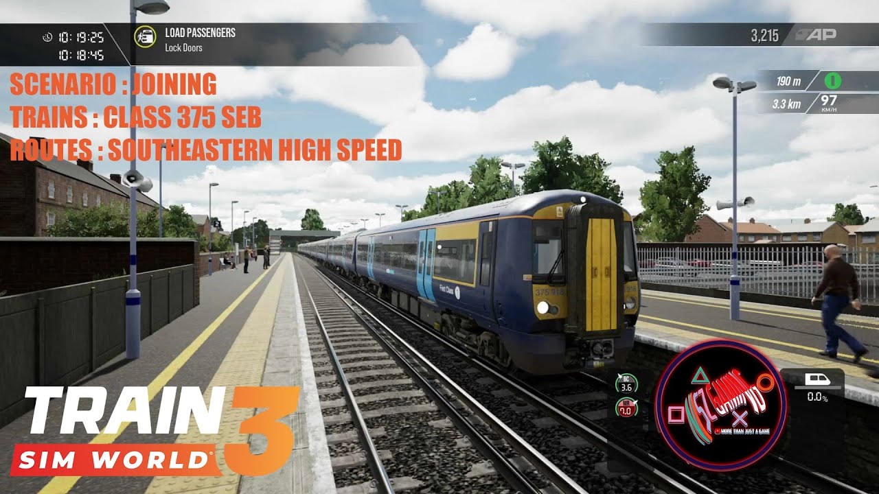 Train Sim World 3 - JOINING Scenario Class 375 Train | TSW3 PS4 Gameplay