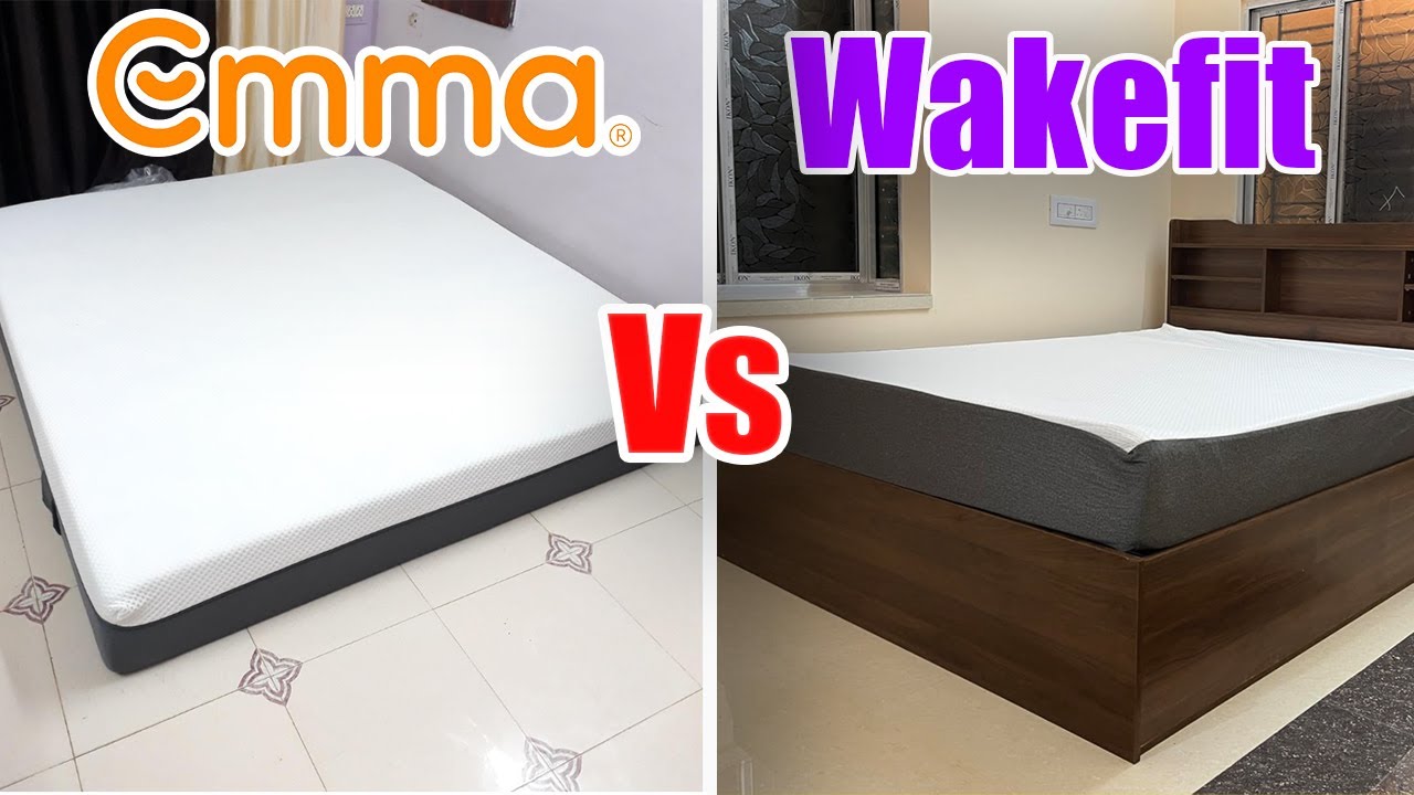 Emma Vs Wakefit Mattress Comparison 2025 (Which one is Better?)