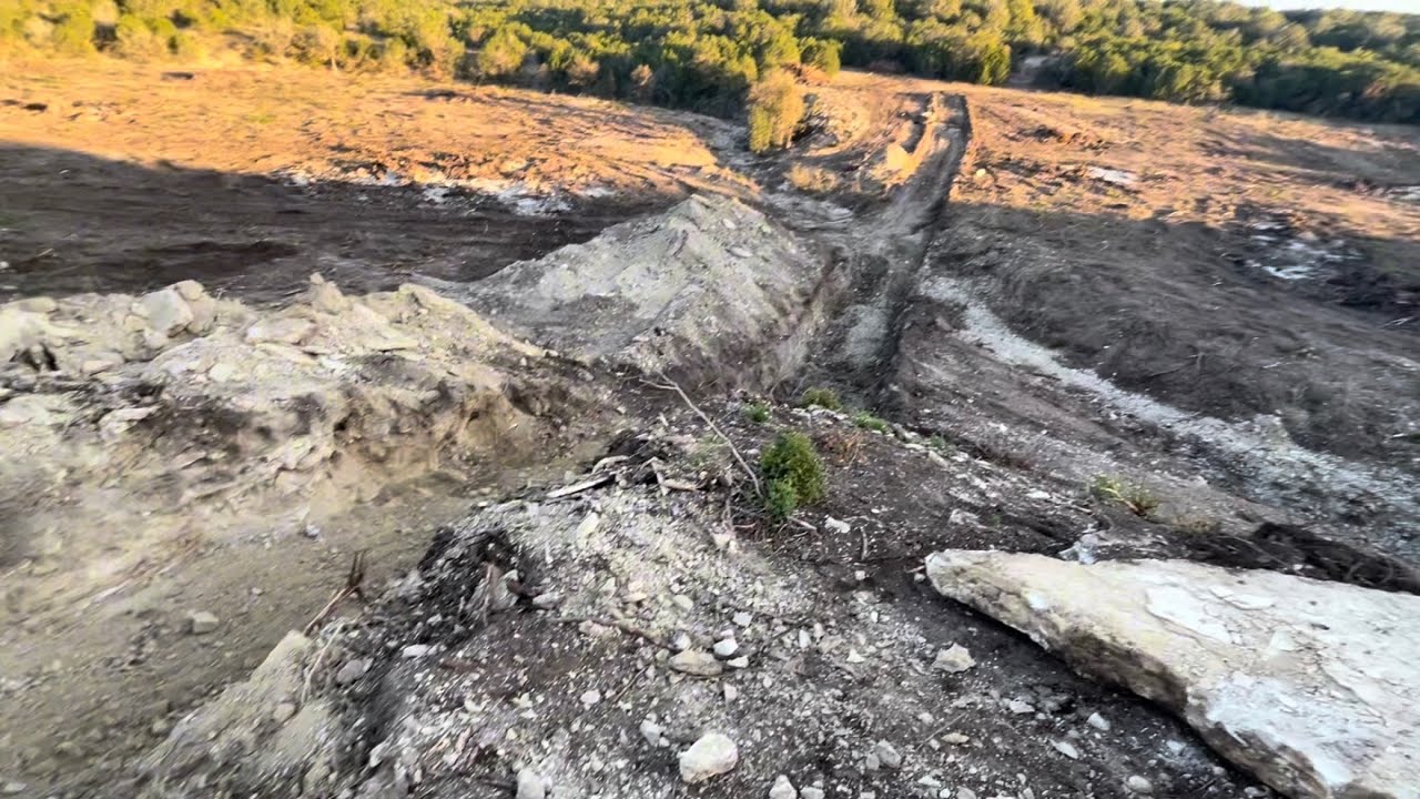 Core Trench on our lake project begins!  #coretrench #lakebuild #pondbuild #pond #pondconstruction
