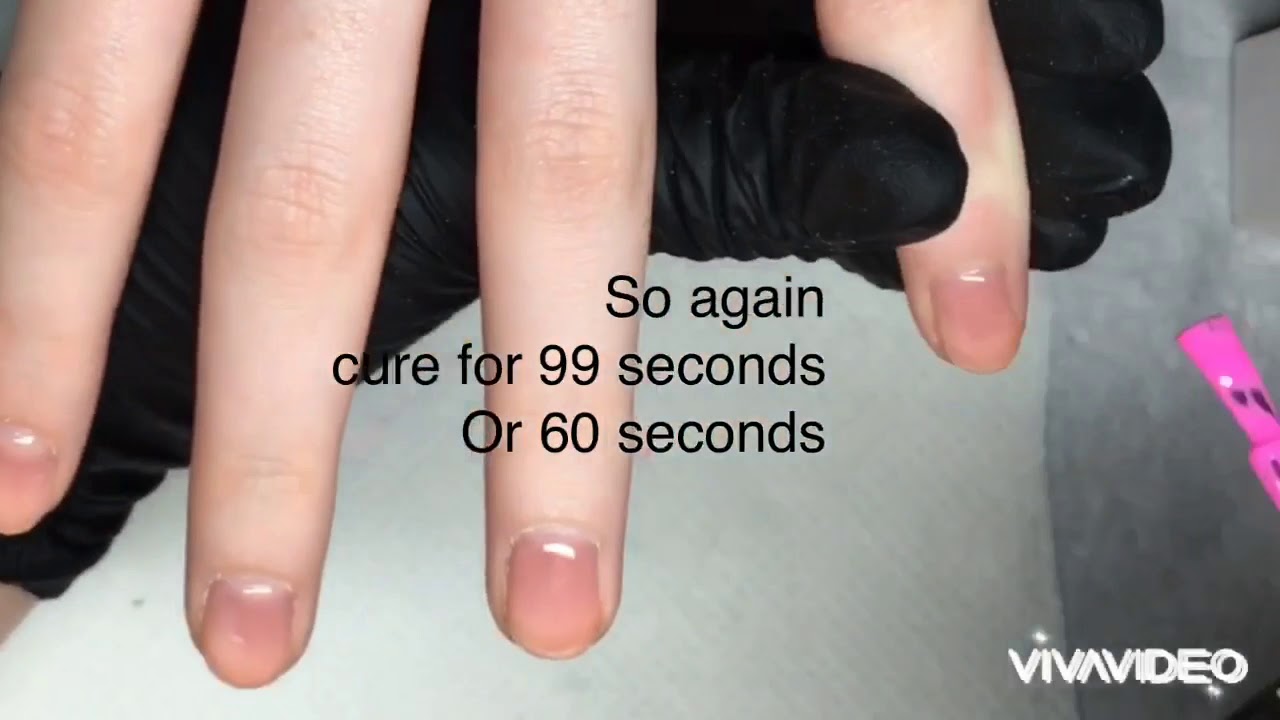 Application of premier gel- liquid builder gel overlays on natural nails