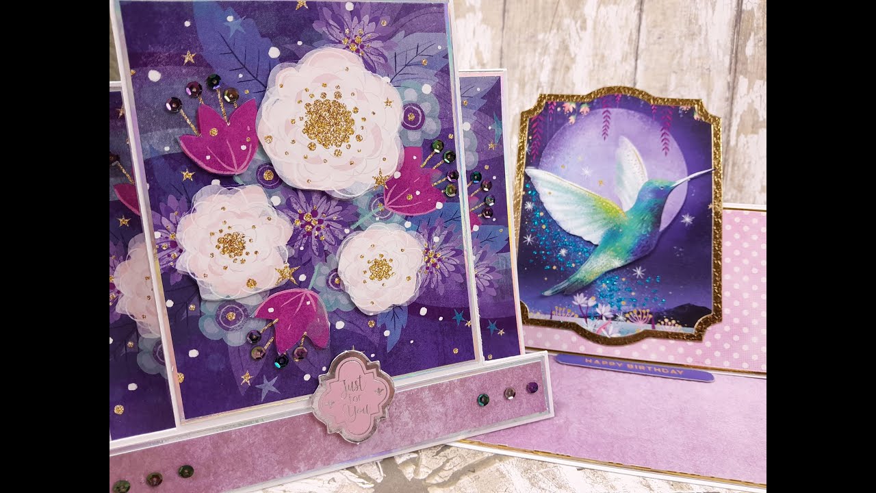 Crafting with Hunkydorys' Bitesize book of Moonlit Moments