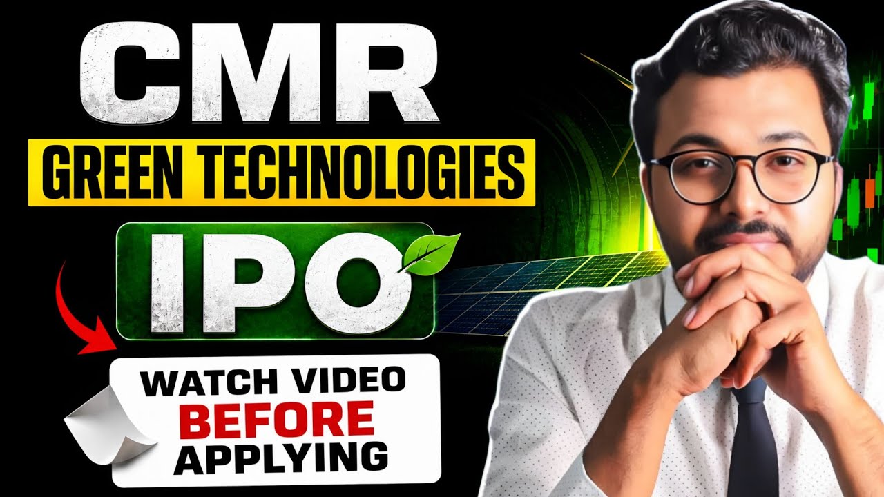 CMR Green Technologies IPO Review | Apply or Avoid? Big Opportunity or Trap? | CMR IPO LATEST GMP