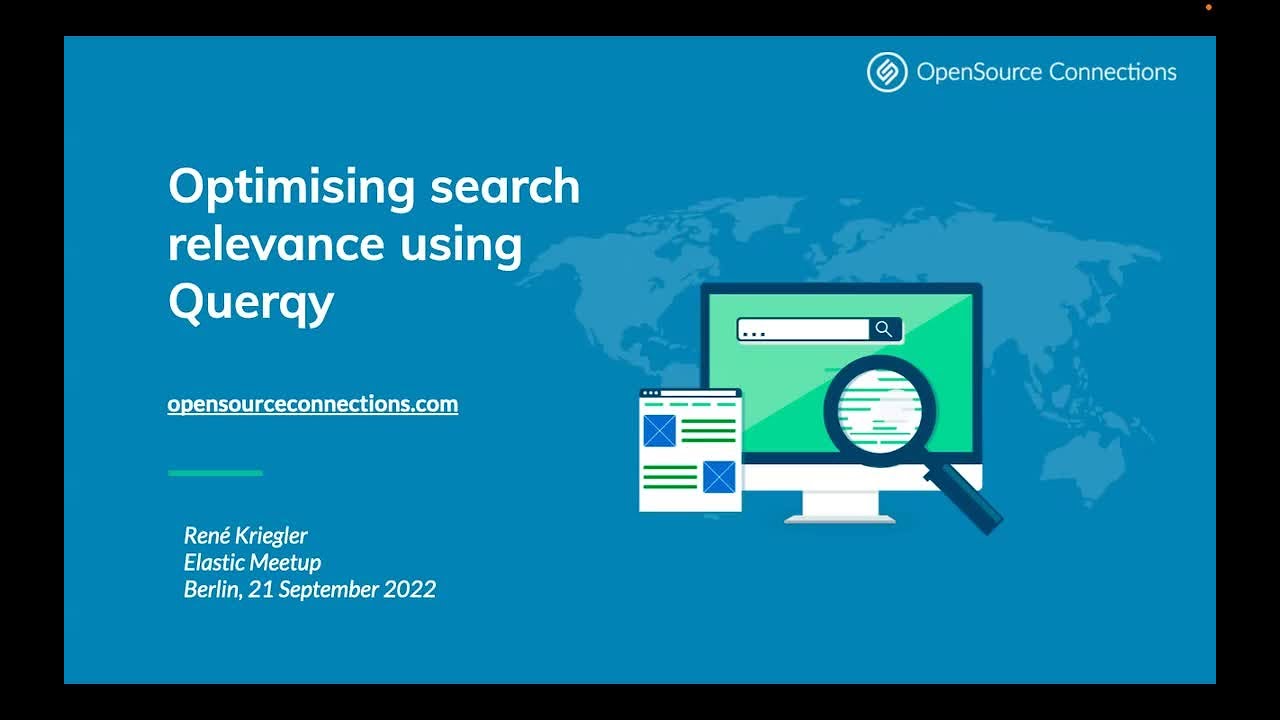 Optimising Search Relevance Using Querqy