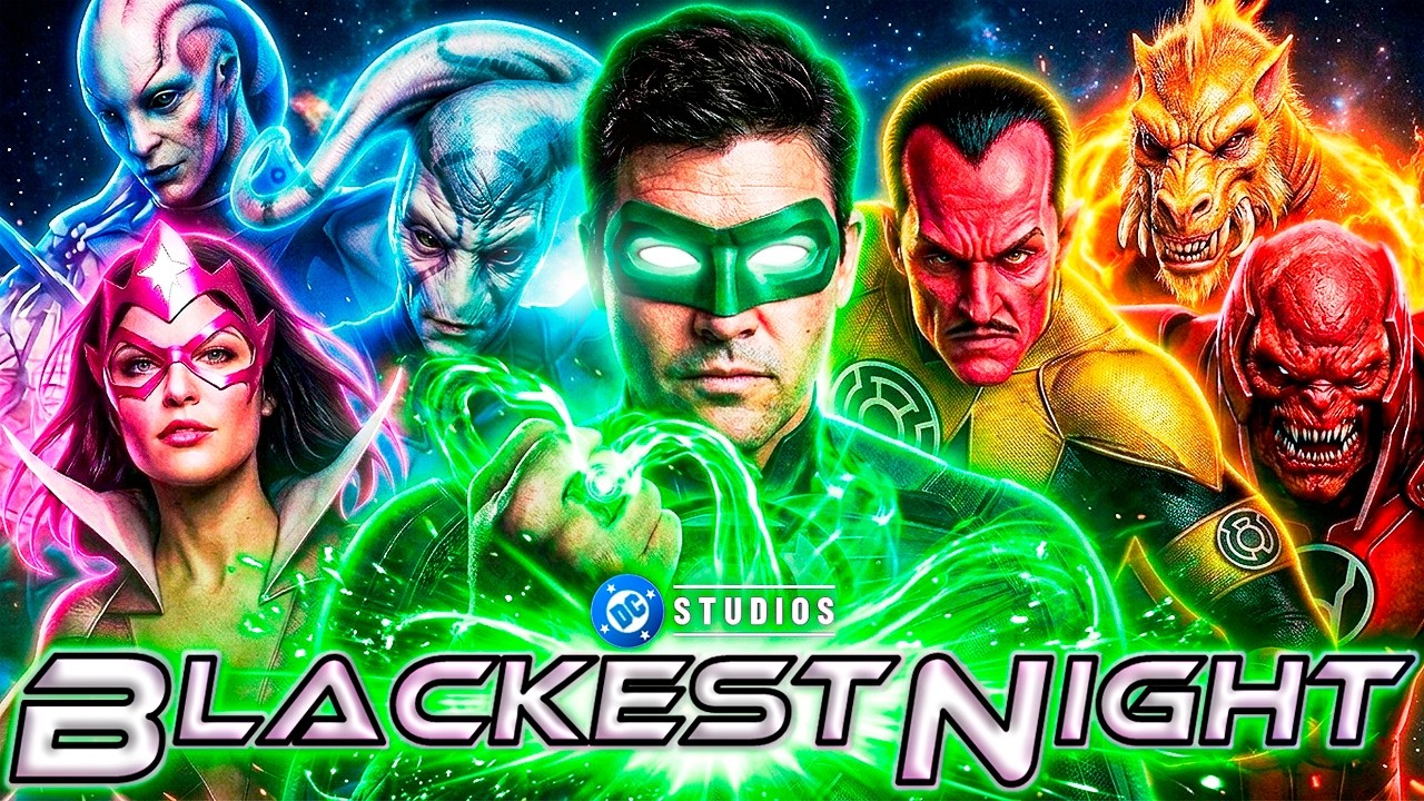 💥¿Es BLACKEST NIGHT el plan final de JAMES GUNN? | LANTERNS DCU