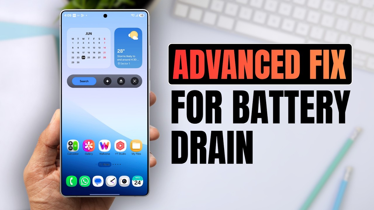 Fix BATTERY DRAIN on One UI 8.5 - ADVANCED TIPS