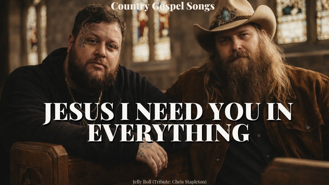 Jelly Roll & Chris Stapleton - Jesus I Need You in Everything (New Country Gospel Song Tribute 2026)