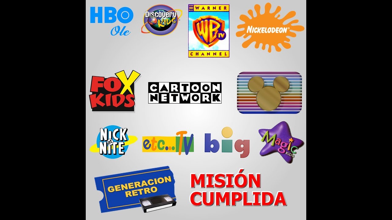 Canales de Tv de los 90s Zapping