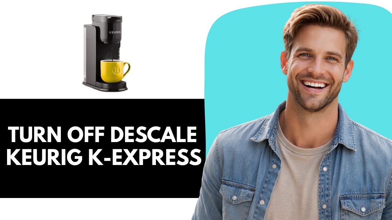 Как легко выключить индикатор очистки от накипи на кофеварке Keurig K-Express Essentials