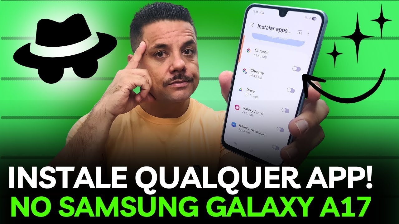 DESCUBRA o Passo a Passo Para ATIVAR a Instalação De APPS De Fontes EXTERNAS No Samsung GALAXY A17
