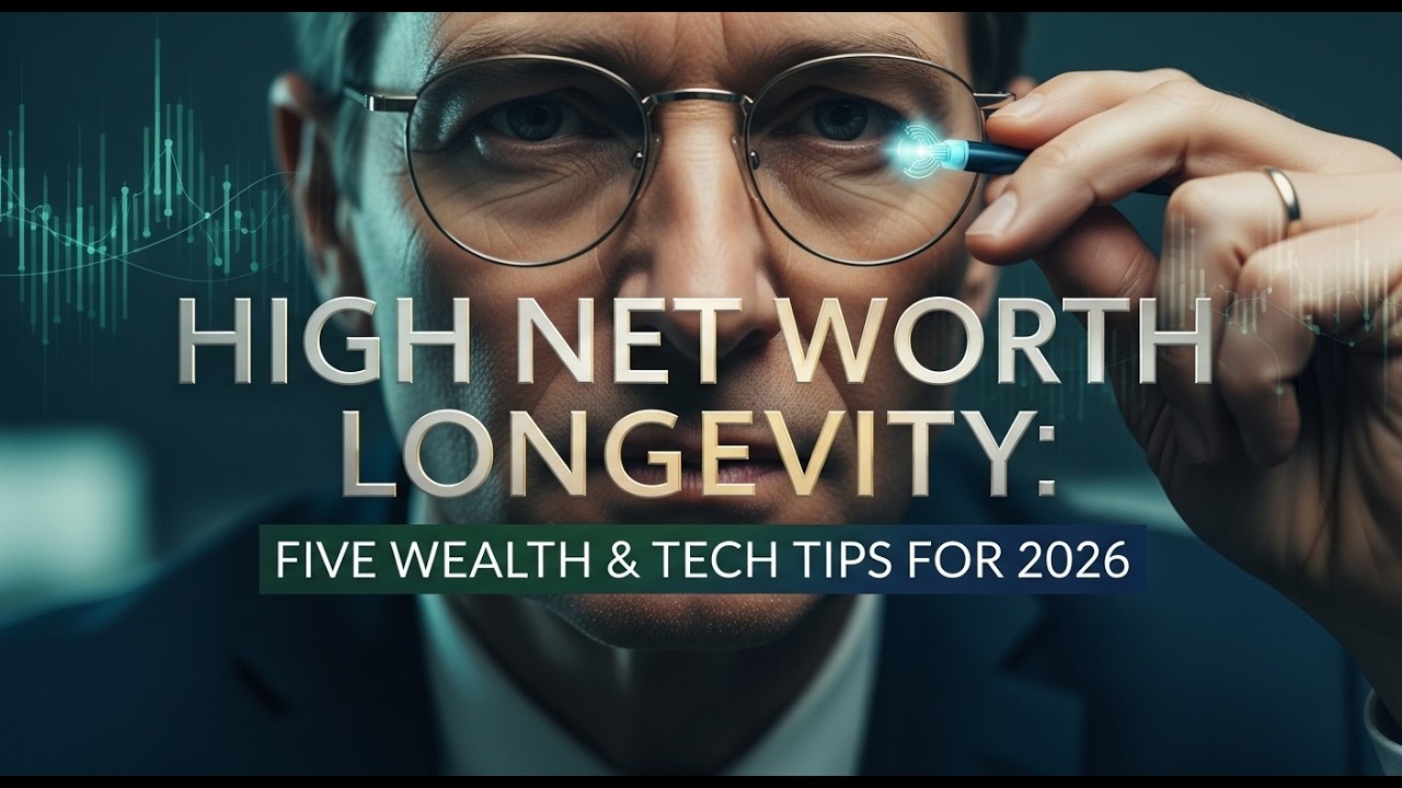 High Net Worth Longevity: Five Wealth & Tech Tips for 2026
