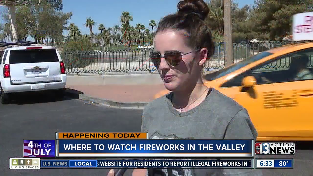 Where to watch fireworks in the valley