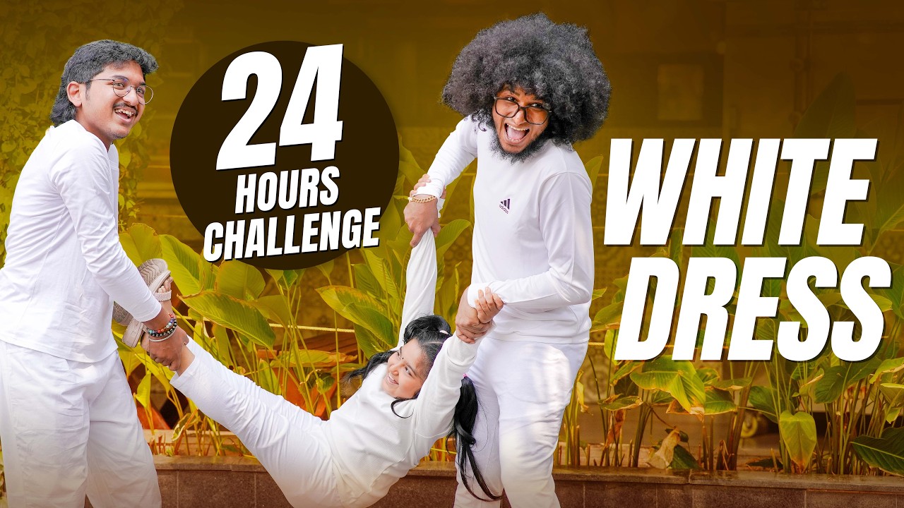 White dress 24 hours challenge | Mudiyan | Keshu | Paaru
