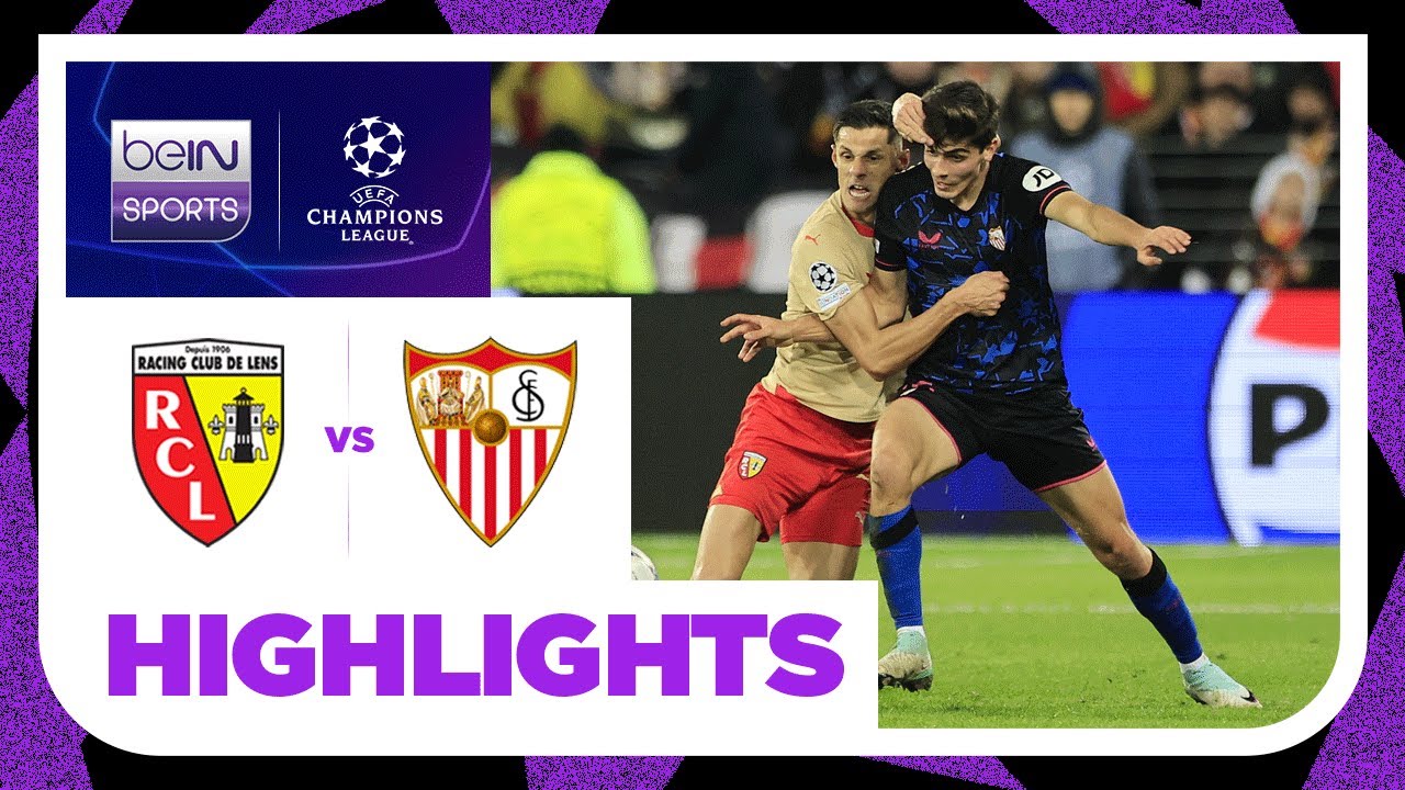 Lens v Sevilla | Champions League 23/24 | Match Highlights