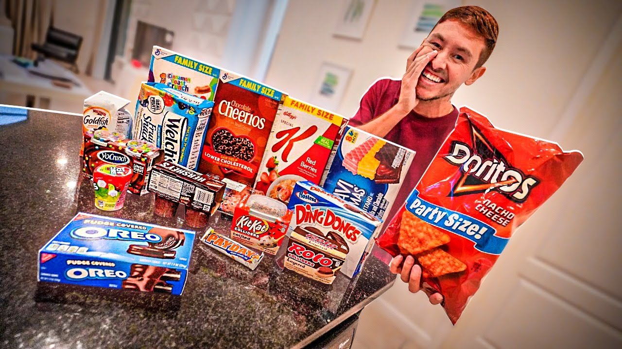 EXPERIMENTANDO COMIDAS QUE SÓ OS ESTADOS UNIDOS TEM 🇺🇸
