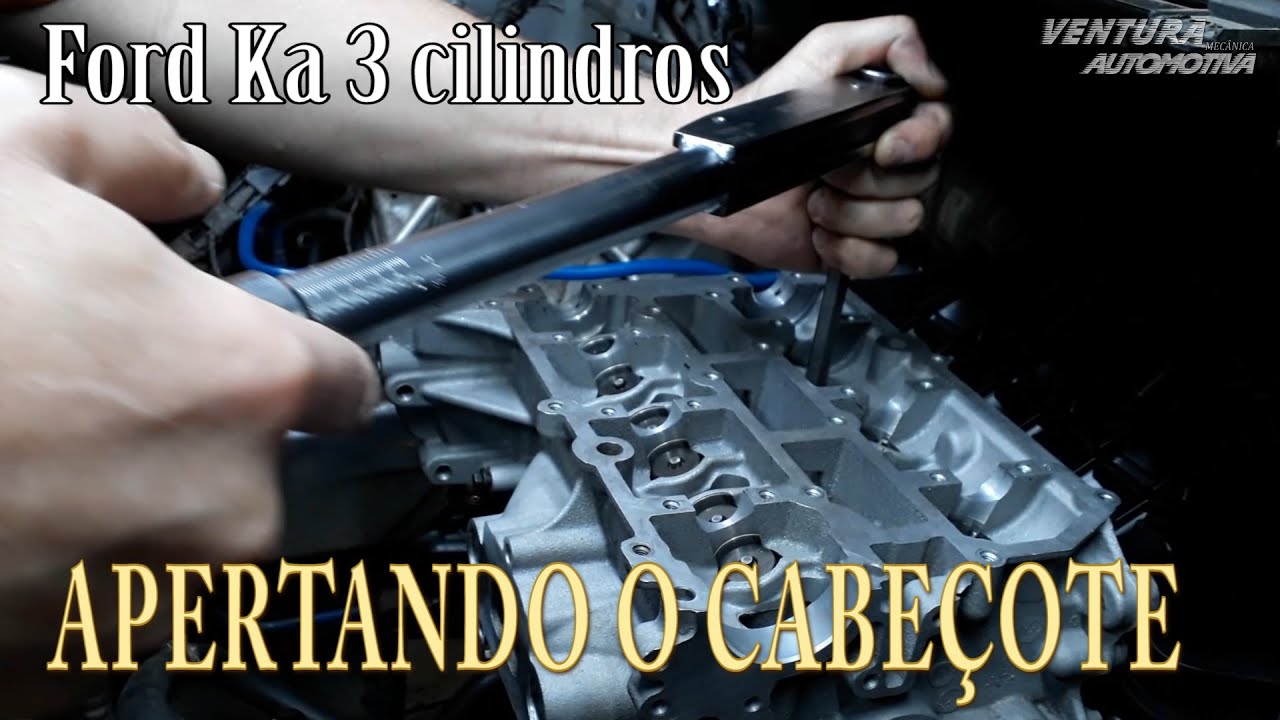 Cabeçote Ford Ka 3 cilindros | Torque de aperto