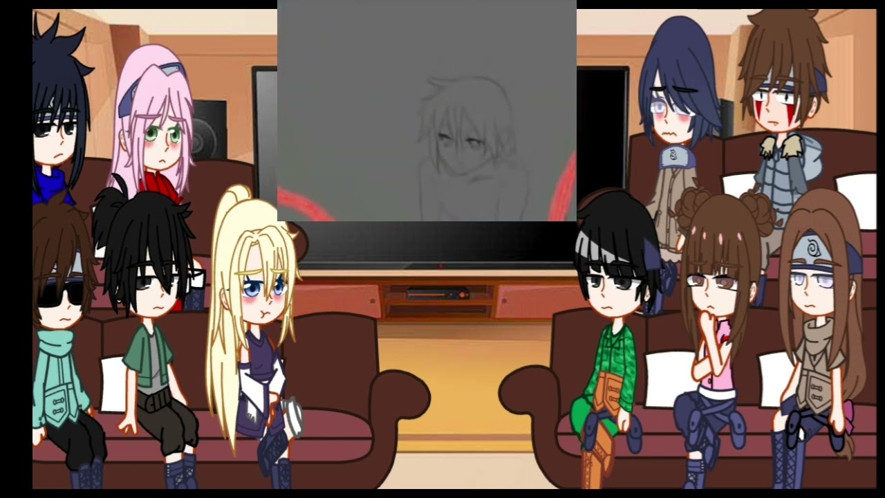 los amigos de naruto reaccionan a Naruto es El sirviente del mal y Naruko es La hija del mal (4/6)