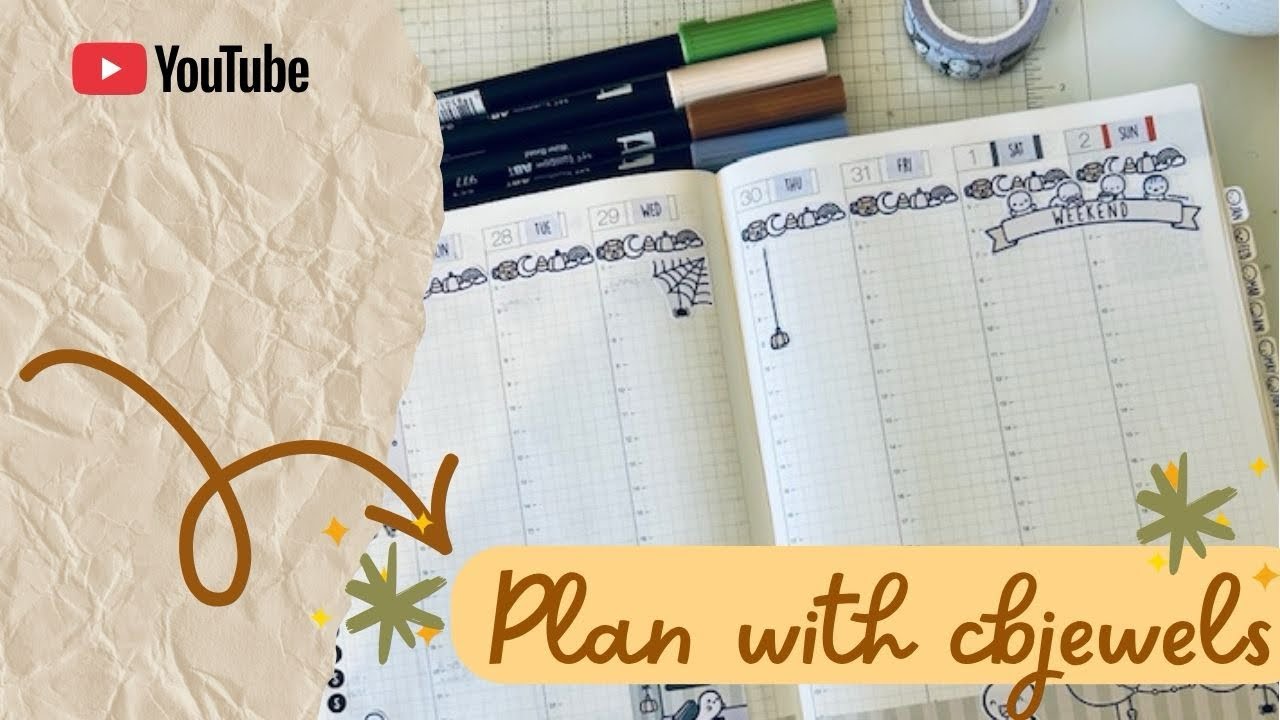 ✨ Plan With Me - Hobonichi Cousin - TCMC ✨