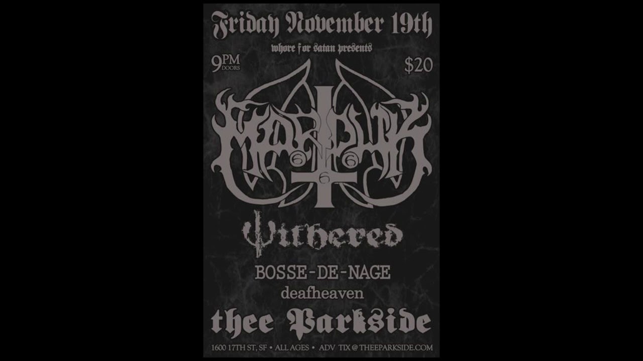 Bosse-de-Nage 11/19/10 Thee Parkside, San Francisco, CA FULL SET AUDIO