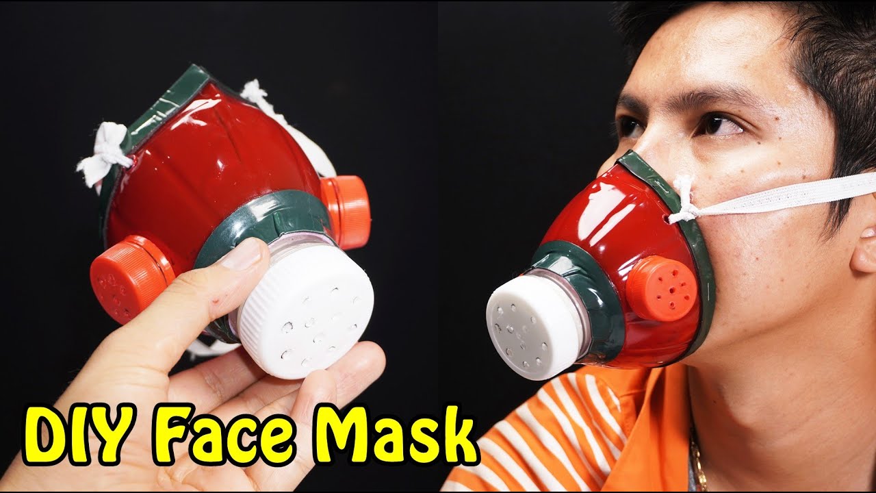 How to make a face mask from plastic bottles