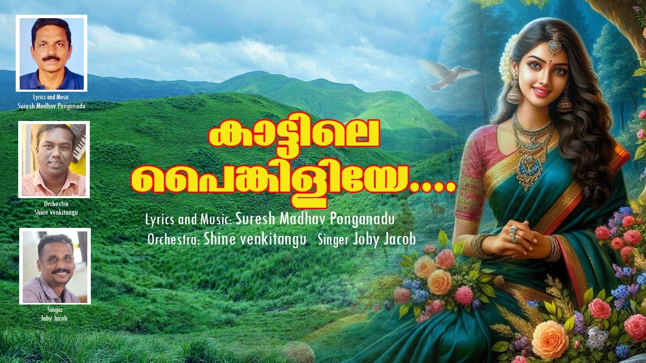 കാട്ടിലെ പൈങ്കിളിയെ...#Suresh Madhav Ponganadu #Shine Venkitangu Joby Jacob