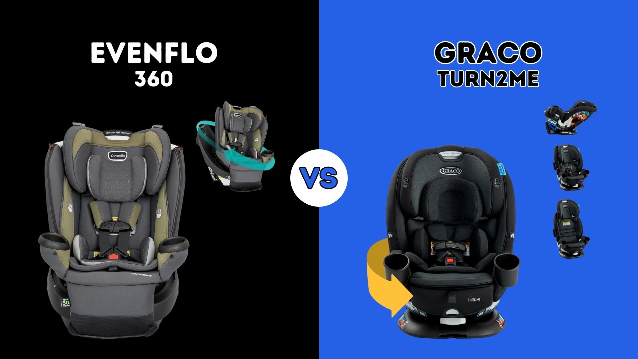 ⭐ EVENFLO 360 ПРОТИВ GRACO TURN2ME ⭐ | СРАВНЕНИЕ