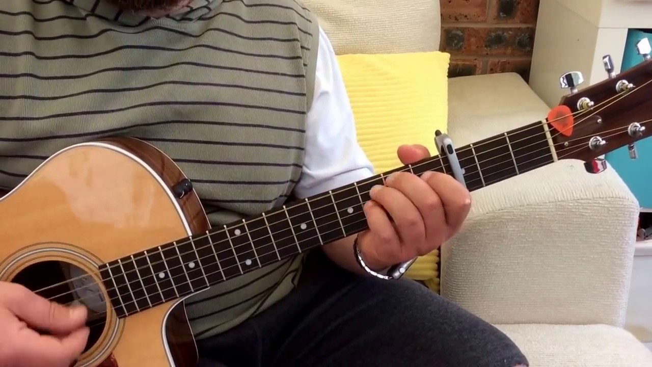 Liam Gallagher-Wall Of Glass-Acoustic Guitar Lesson.