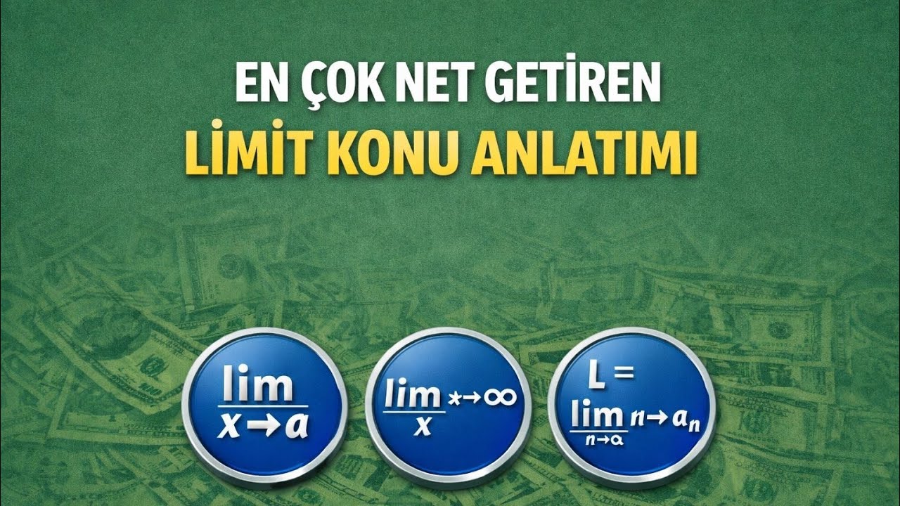 AYT MATEMATİK || LİMİT KONU ANLATIMI #YKS2026 #matematik #ayt #limit #yks #konuanlatımı