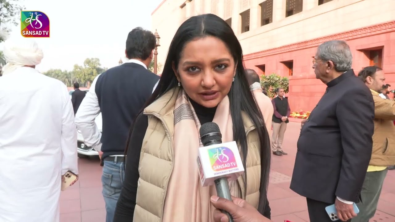 Lok Sabha member June Malia urges people to subscribe to Sansad TV YouTube channel | 09 Dec, 2024