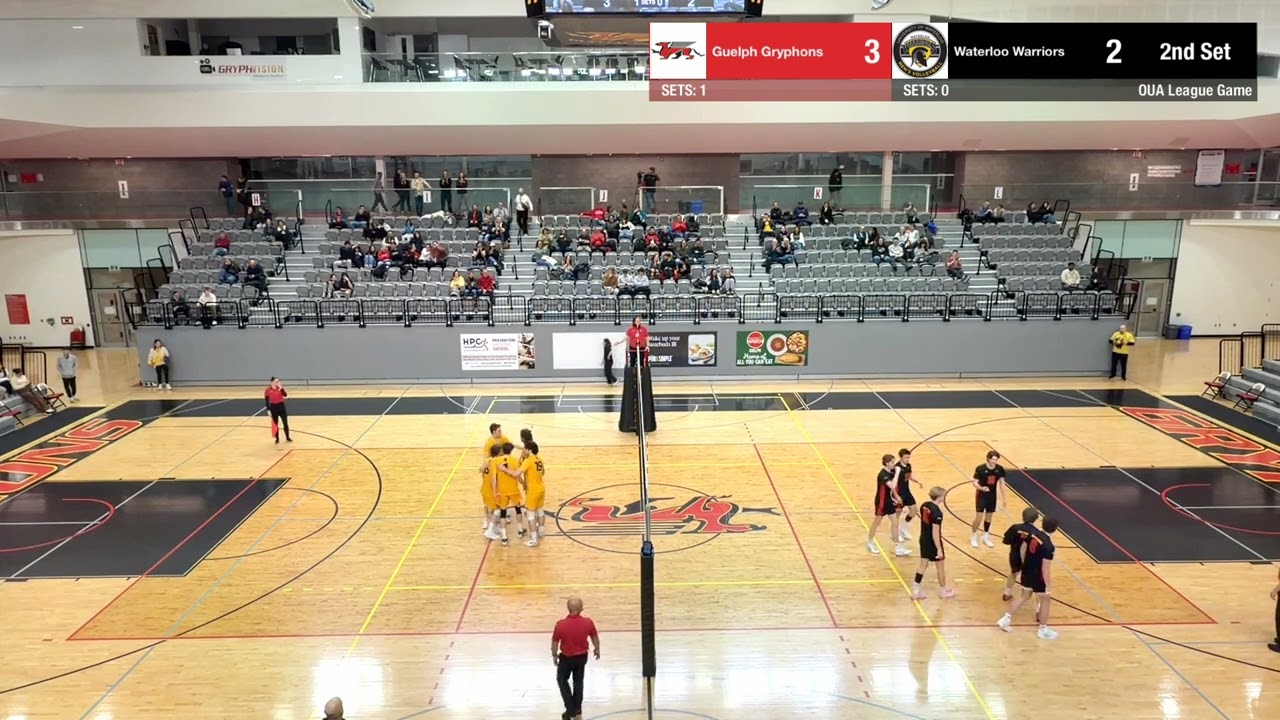Guelph Gryphons vs Waterloo Warriors, Feb 13, 26; OUA League Game 