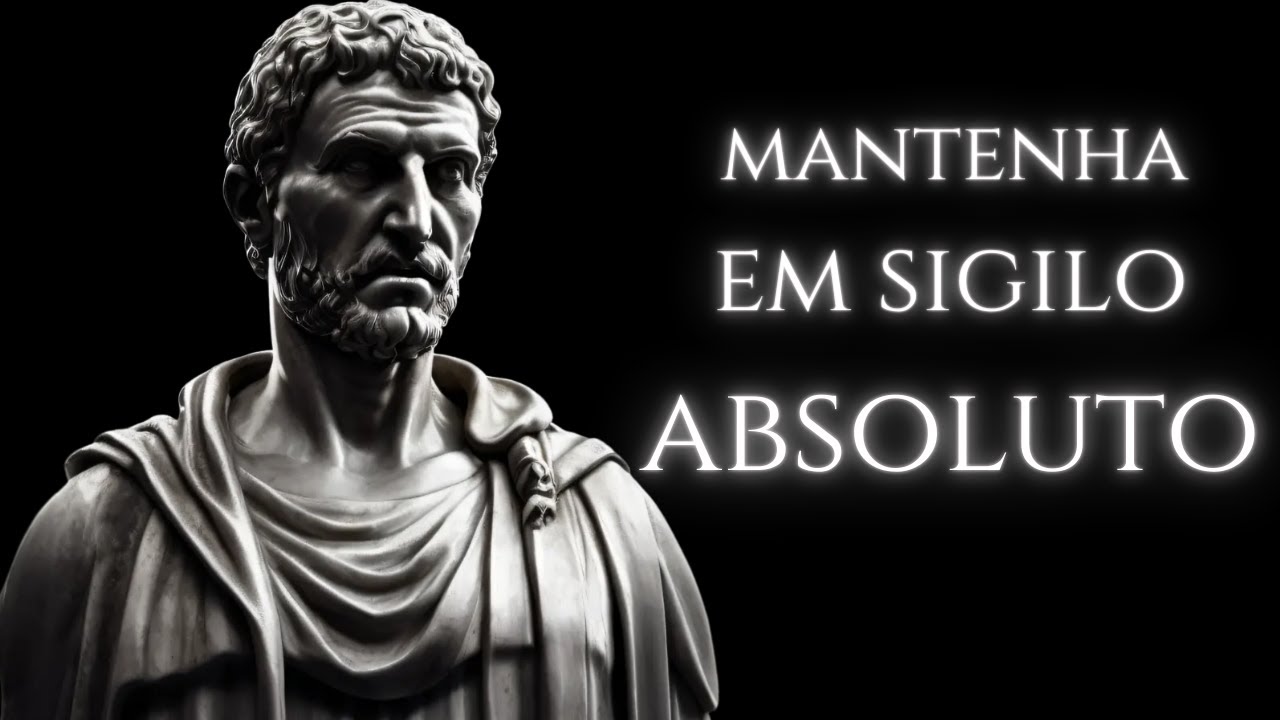 Jamais fale sobre estes 11 Assuntos e SEJA COMO UM ESTOICO! Estoicismo -