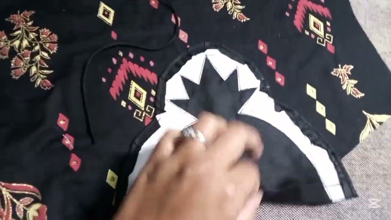 Neck design cutting and stitching step by step @bigiboutique