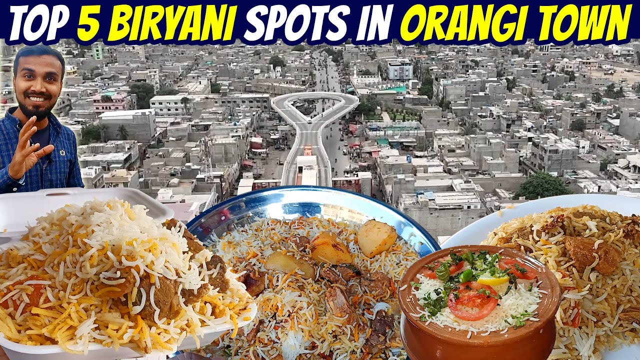Top 5 Biryani Spots in Orangi Town I Biryani Street Food Karachi I Mand Ke Geo