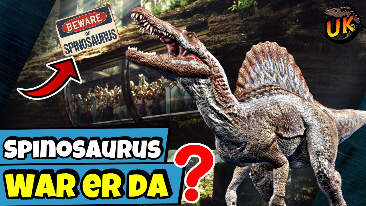 Beweise enthüllt! Der Spinosaurus war in Jurassic World 2015 gewesen und wir haben es nicht bemerkt.