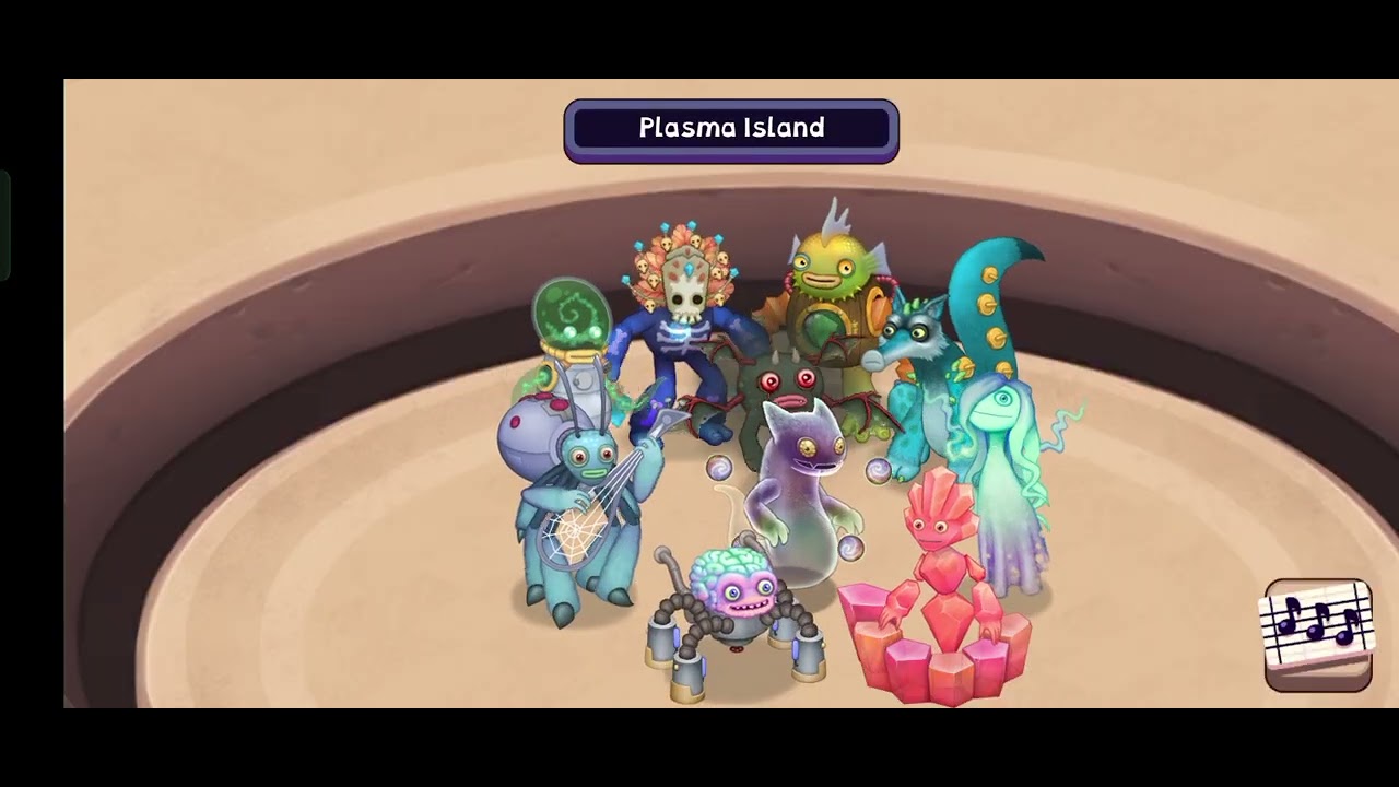 REAL Plasma island extended version 
