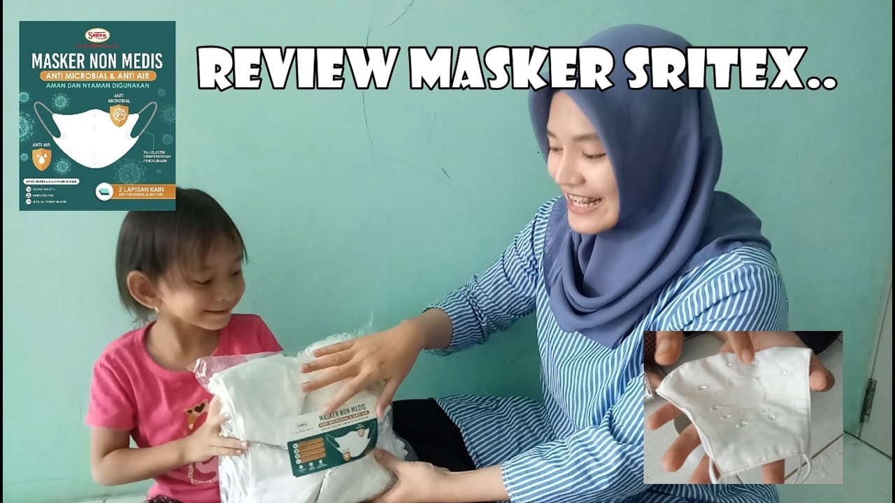 Review #dirumahaja : Masker Sritex Non Medis Anti Microbial Dan Tahan Air, Apa Aja Kelebihannya Ya?